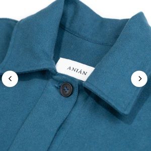 Anian Painters Coat in Surf XL